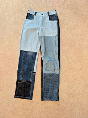 Hargan Denim Custom Handmade Patchwork Denim Jeans